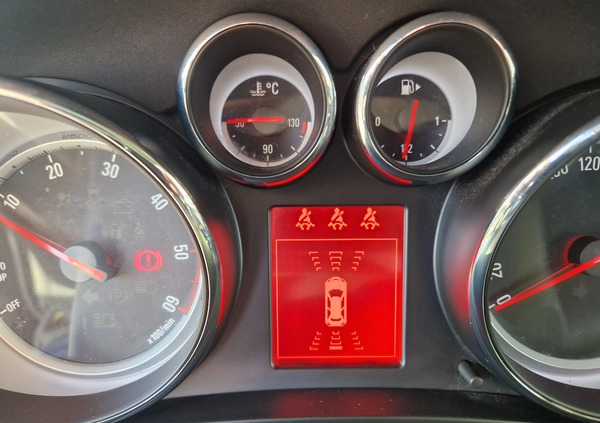 Opel Zafira cena 32900 przebieg: 221289, rok produkcji 2014 z Witnica małe 562